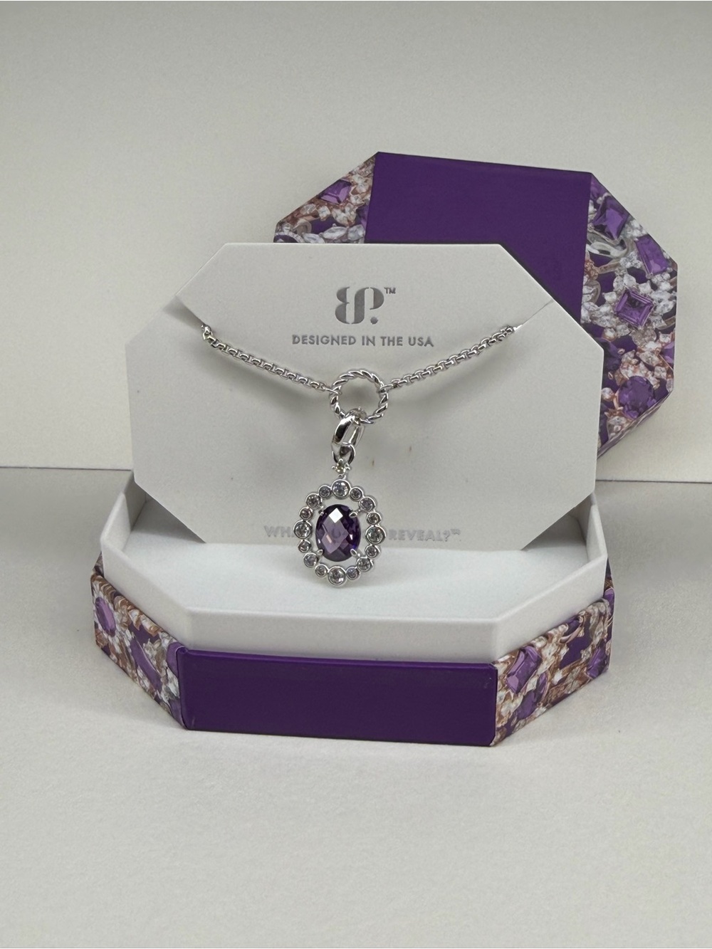 Bomb party og necklace a dream state silver nib